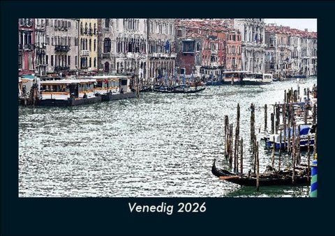Venedig 2026 Fotokalender DIN A5