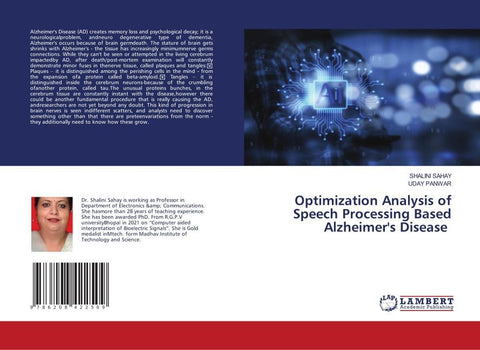 Optimization Analysis of Speech Processing Based Alzheimer's Disease