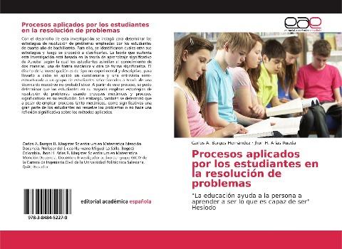 Procesos aplicados por los estudiantes en la resolución de problemas
