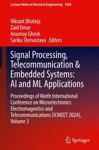 Signal Processing, Telecommunication & Embedded Systems: AI and ML Applications