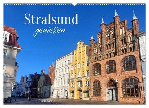 Stralsund genießen (Wandkalender 2026 DIN A2 quer), CALVENDO Monatskalender