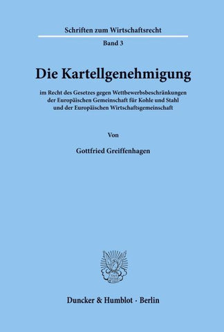 Die Kartellgenehmigung
