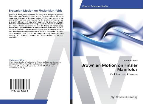 Brownian Motion on Finsler Manifolds