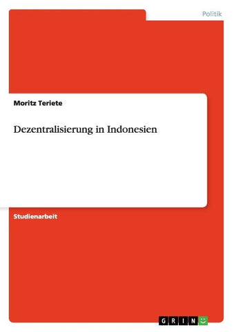 Dezentralisierung in Indonesien