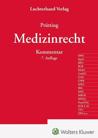 Medizinrecht Kommentar
