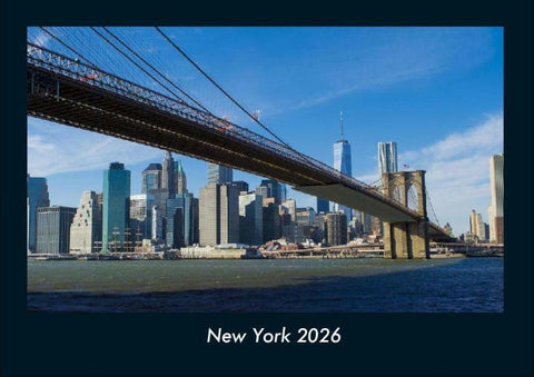 New York 2026 Fotokalender DIN A4