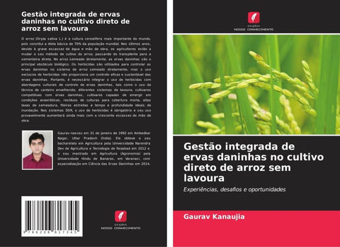 Gestão integrada de ervas daninhas no cultivo direto de arroz sem lavoura