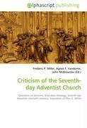 Criticism of the Seventh-day Adventist Church