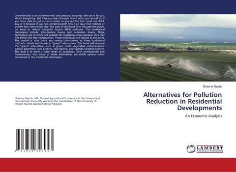 Alternatives for Pollution Reduction in Residential Developments