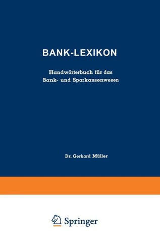 Bank-Lexikon