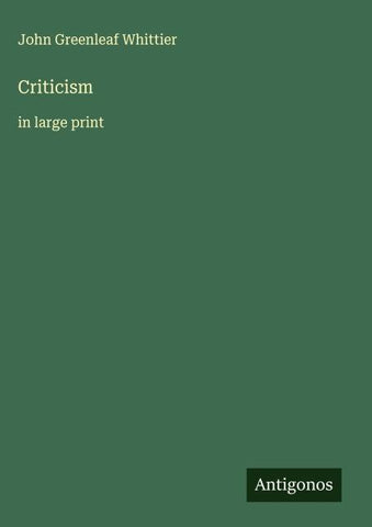 Criticism