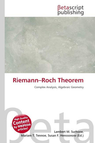 Riemann-Roch Theorem