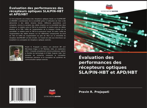 Évaluation des performances des récepteurs optiques SLA/PIN-HBT et APD/HBT