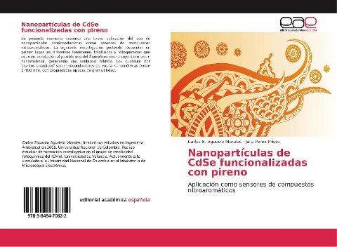 Nanopartículas de CdSe funcionalizadas con pireno