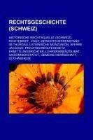 Rechtsgeschichte (Schweiz)