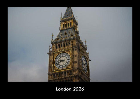 London 2026 Fotokalender DIN A3