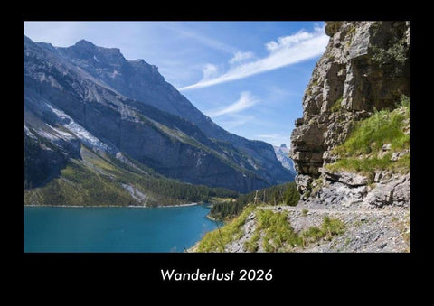 Wanderlust 2026 Fotokalender DIN A3