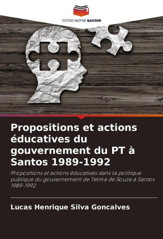 Propositions et actions éducatives du gouvernement du PT à Santos 1989-1992