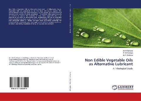 Non Edible Vegetable Oils as Alternative Lubricant