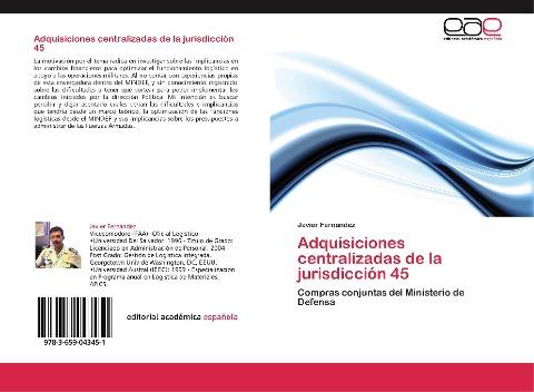Adquisiciones centralizadas de la jurisdicción 45
