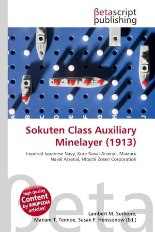 Sokuten Class Auxiliary Minelayer (1913)