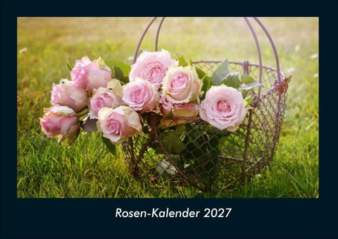 Rosen-Kalender 2027 Fotokalender DIN A4