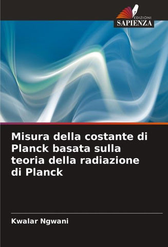 Misura della costante di Planck basata sulla teoria della radiazione di Planck