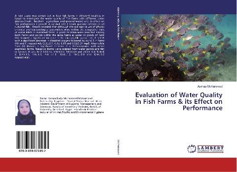 Evaluation of Water Quality in Fish Farms & its Effect on Performance