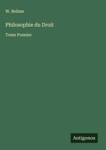 Philosophie du Droit