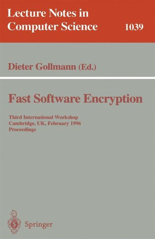 Fast Software Encryption