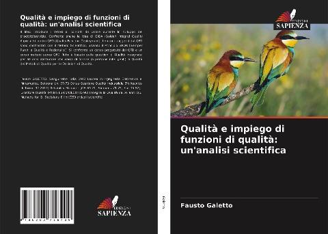 Qualità e impiego di funzioni di qualità: un'analisi scientifica
