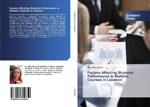 Factors Affecting Students Performance in Statistic Courses in Lebanon