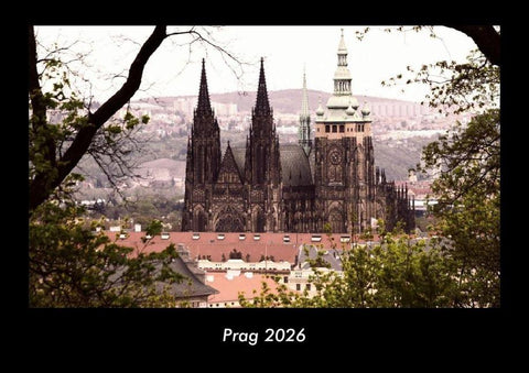 Prag 2026 Fotokalender DIN A3