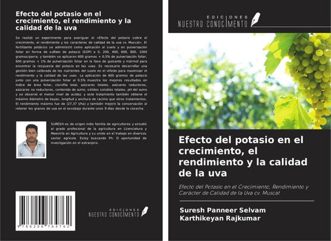 Efecto del potasio en el crecimiento, el rendimiento y la calidad de la uva