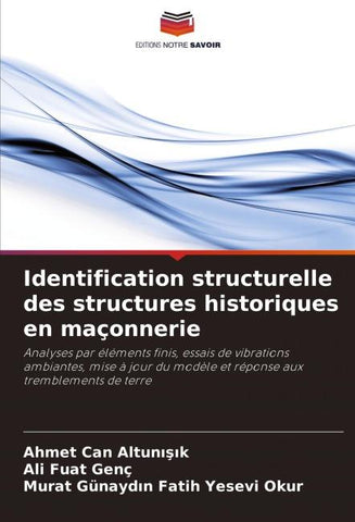 Identification structurelle des structures historiques en maçonnerie