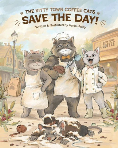 The Kitty Town Coffee Cats Save the Day!