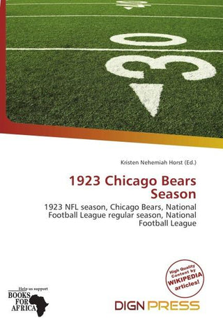 1923 Chicago Bears Season