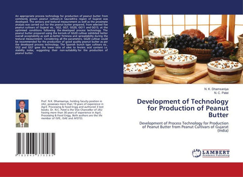 Development of Technology for Production of Peanut Butter