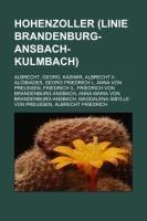 Hohenzoller (Linie Brandenburg-Ansbach-Kulmbach)