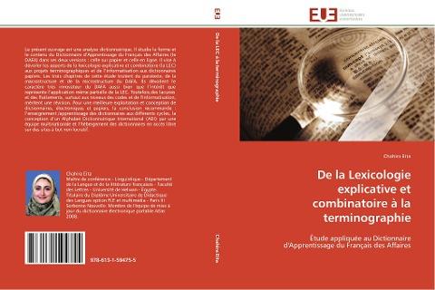 De la Lexicologie explicative et combinatoire à la terminographie