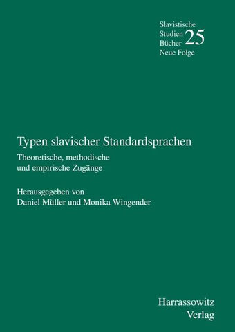 Typen slavischer Standardsprachen