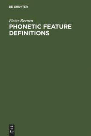 Phonetic Feature Definitions