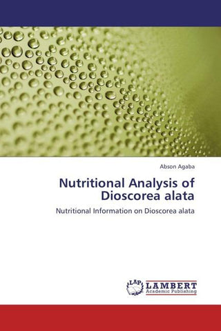 Nutritional Analysis of Dioscorea alata