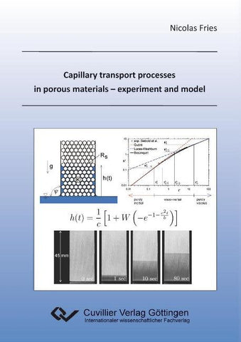 Capillary transport processes in porous materials - experiment and model