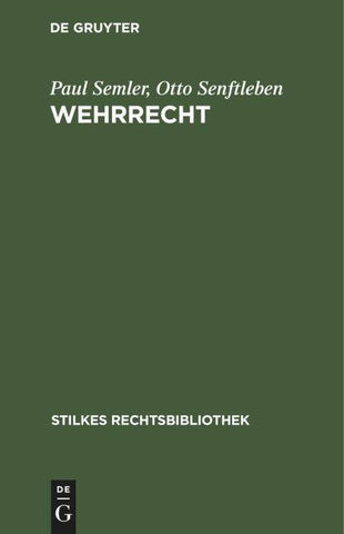 Wehrrecht