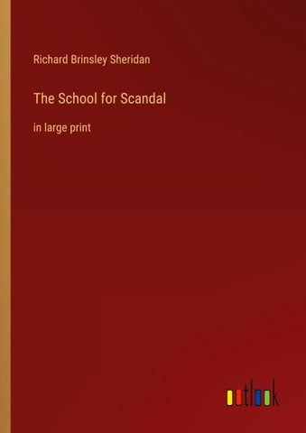 The School for Scandal