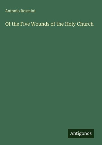 Of the Five Wounds of the Holy Church