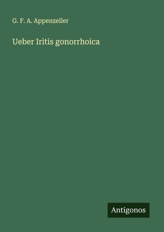 Ueber Iritis gonorrhoica