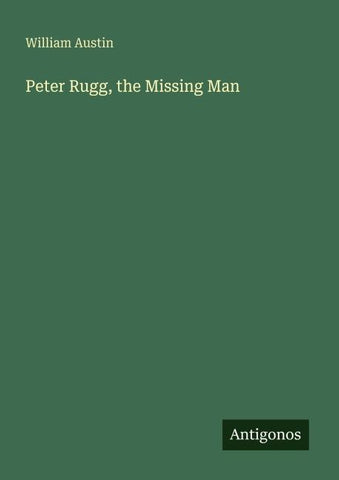 Peter Rugg, the Missing Man