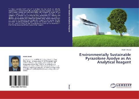 Environmentally Sustainable Pyrazolone Azodye as An Analytical Reagent